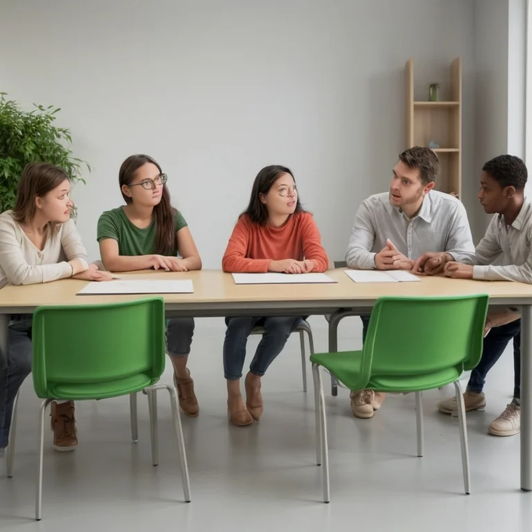 Sesión práctica de inglés con docente del sector